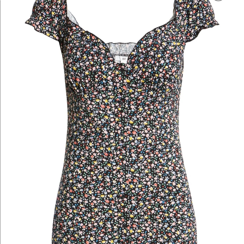 BP Bustier Detail Knit Minidress